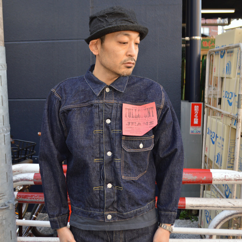 FULL COUNT "2107" 13,7oz Type 1 Denim Jacket
