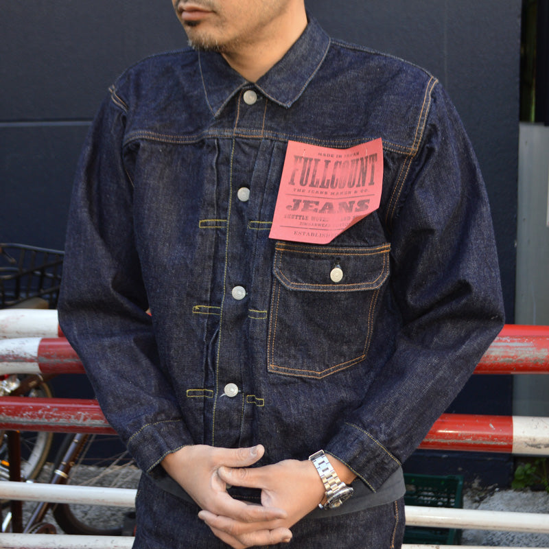 FULL COUNT "2107" 13,7oz Type 1 Denim Jacket