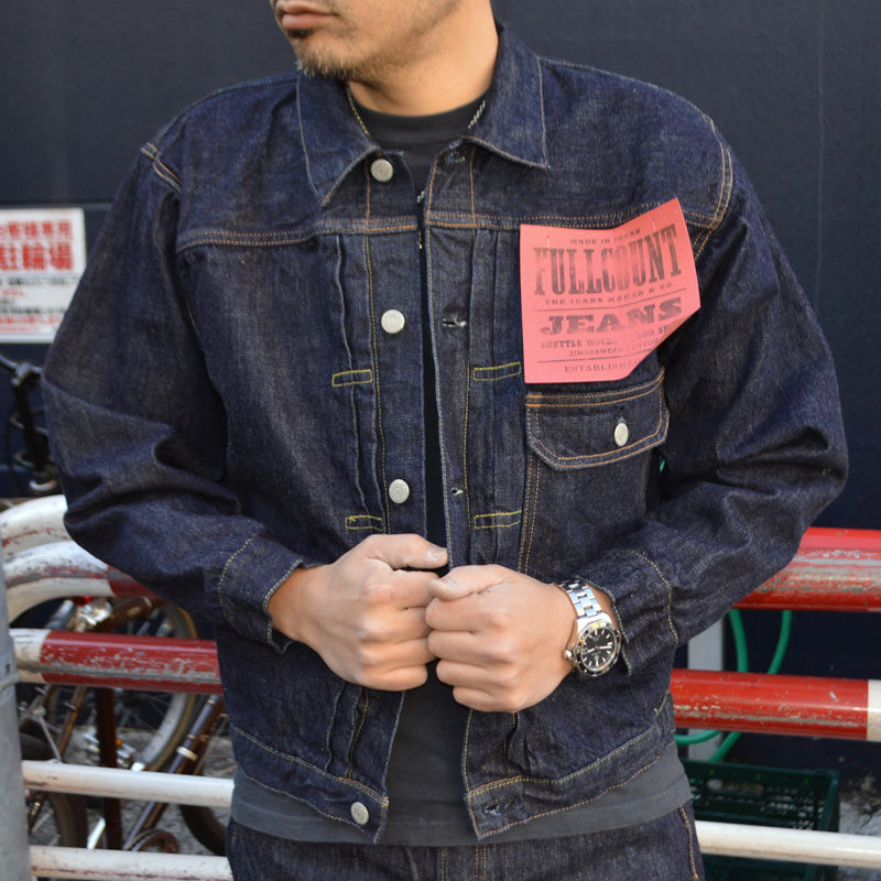 FULL COUNT "2107" 13,7oz Type 1 Denim Jacket
