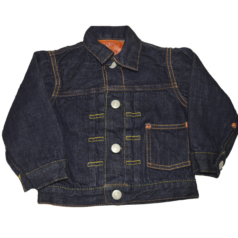 FULL COUNT "2107-KIDS" First Denim Jacket(Super Smooth)