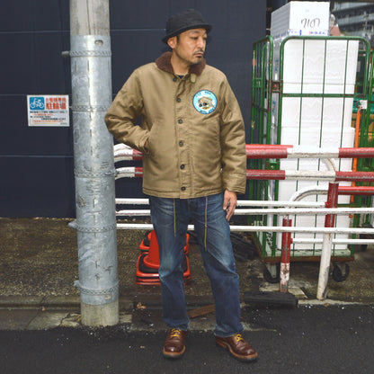 WAREHOUSE "Lot.2181" NAF1168 N-1 WINTER JACKET KHAKI (NXs-1404) USS ROCK AGSS-274 WWII Submarine