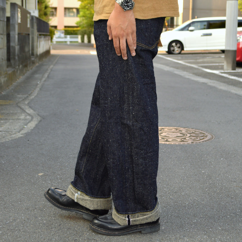 ONI DENIM、222-13.7NEP、13.7oz NEP Denim Super Wide Straight