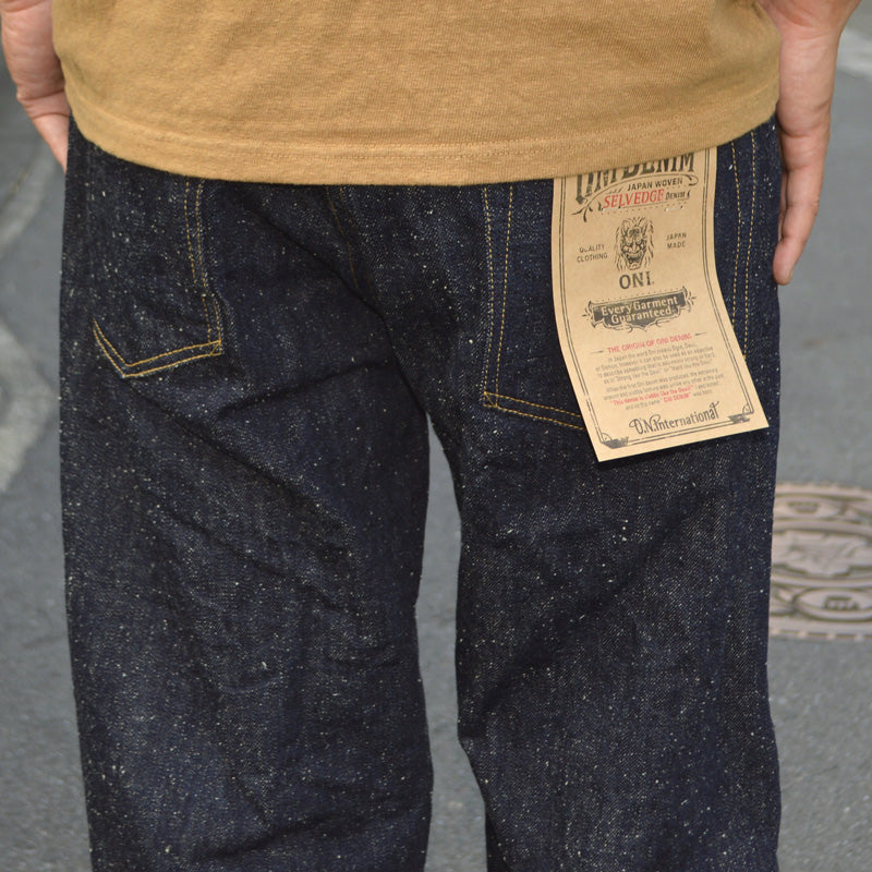 ONI DENIM、222-13.7NEP、13.7oz NEP Denim Super Wide Straight