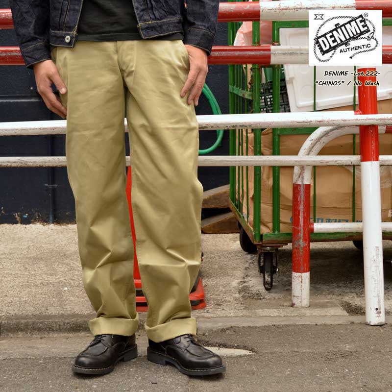 DENIME "Lot.222" CHINOS