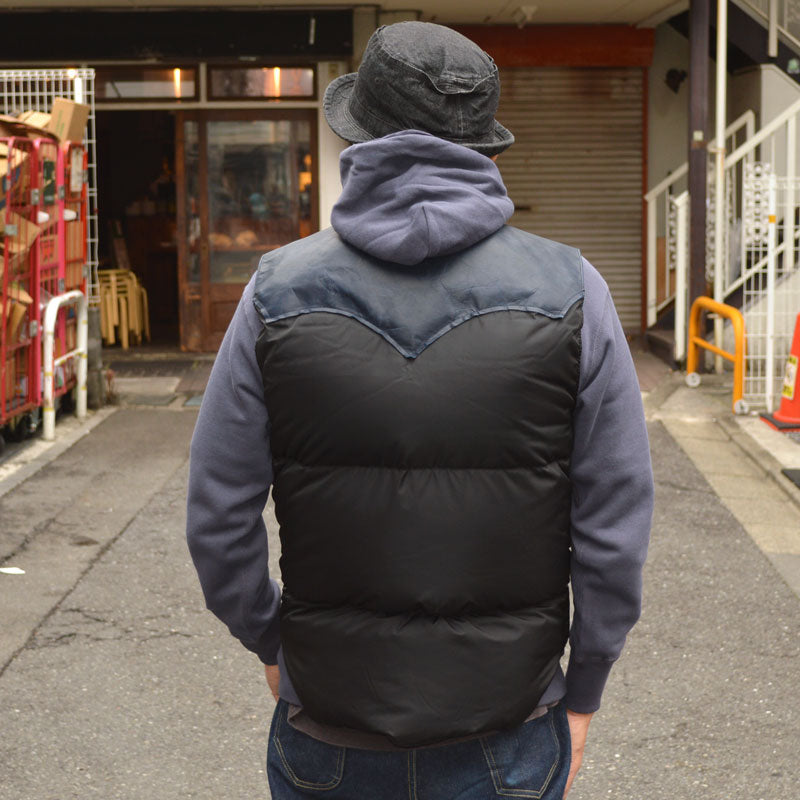 Black Friday!! 30%OFF!! ROCKY MOUNTAIN × WAREHOUSE "2221" NYLON DOWN VEST