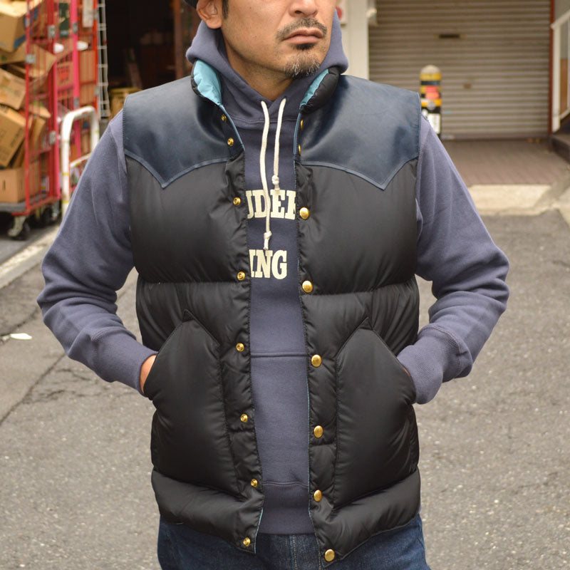 Black Friday!! 30%OFF!! ROCKY MOUNTAIN × WAREHOUSE "2221" NYLON DOWN VEST