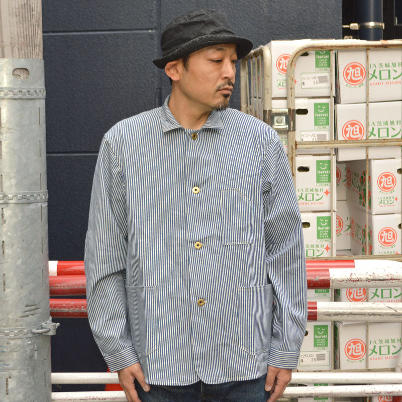 WAREHOUSE "2224" 1920’s Free Land Chore Jacket Hickory