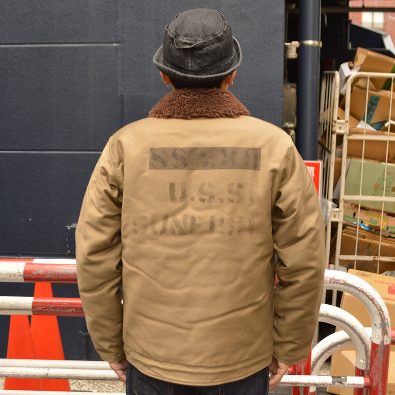 WAREHOUSE、"Lot.2227"、FINAL FORM OF WW2 1945 N-1 WINTER JACKET KHAKI (NXSX 79062) PATTERN B