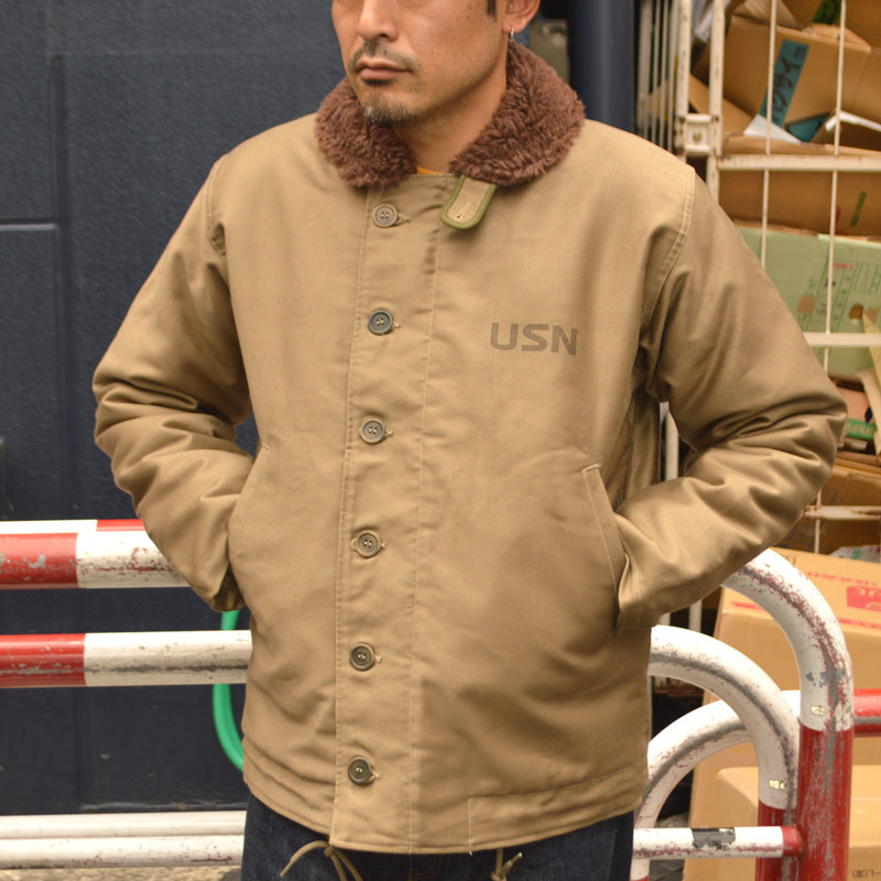 WAREHOUSE、"Lot.2227"、FINAL FORM OF WW2 1945 N-1 WINTER JACKET KHAKI (NXSX 79062) PATTERN B