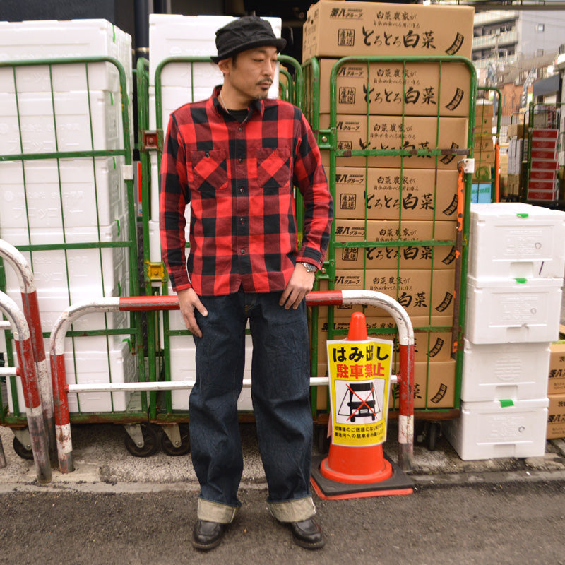 ONI DENIM "222-ISHIKAWADAI" 15oz ISIHIKAWADAI Denim Super Wide Straight