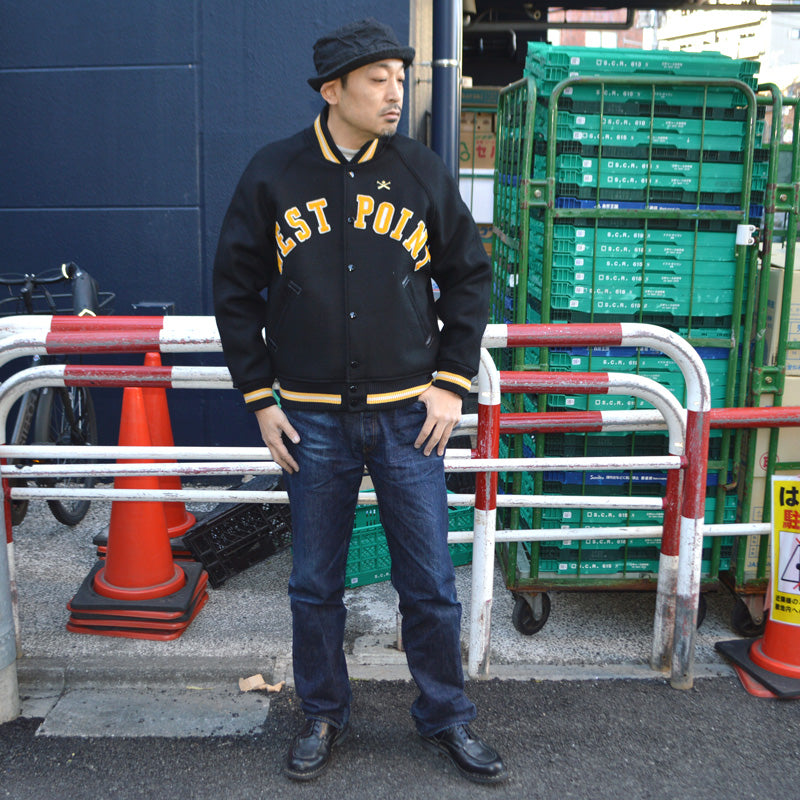 WAREHOUSE "Lot.2239" 1950’s ARMY VARSITY JACKET Applique