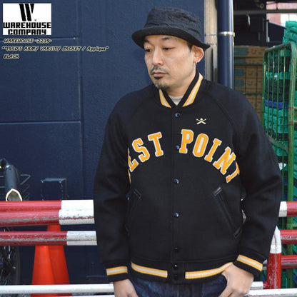 WAREHOUSE "Lot.2239" 1950’s ARMY VARSITY JACKET Applique