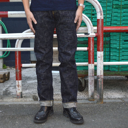 ONI DENIM "246-Kasuri" 17oz ONI Kasuri Denim High Neat Straight