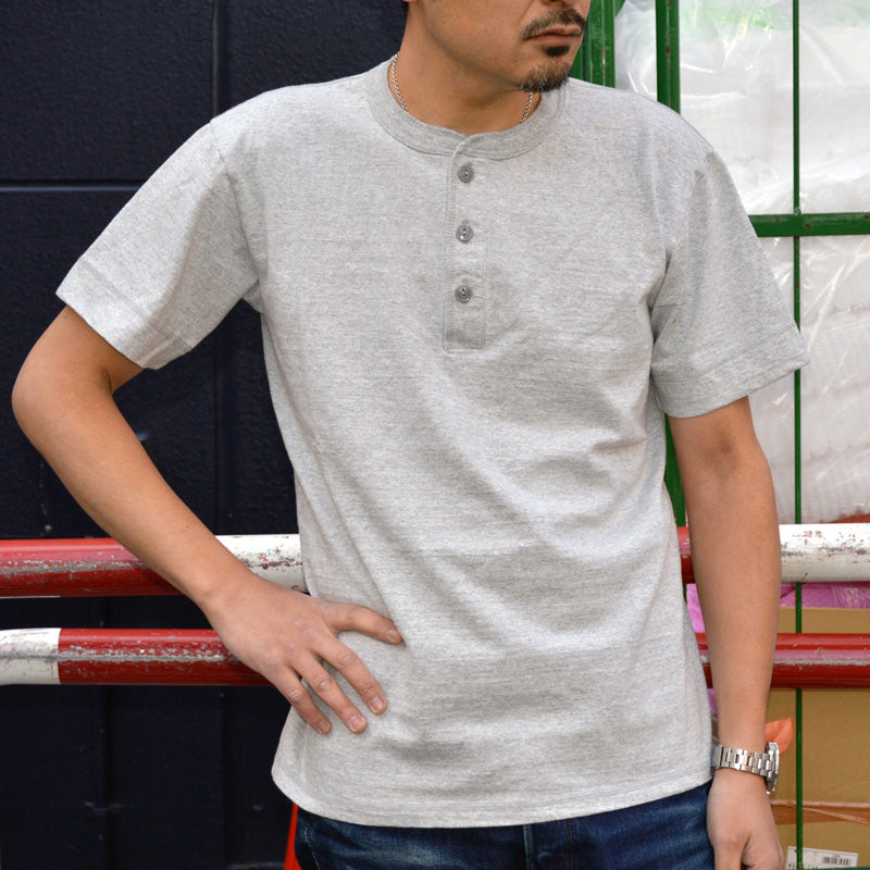 PHERROW'S "PHNT" S/S Henley Neck Tee