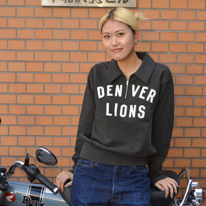 PHERROW'S "25W-PHZS1" Half Zip Sweatshirt