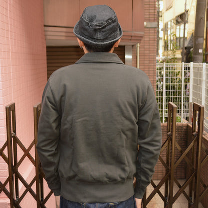 PHERROW'S "25W-PHZS1" Half Zip Sweatshirt