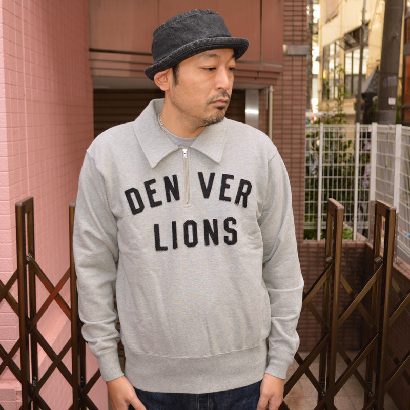 PHERROW'S "25W-PHZS1" Half Zip Sweatshirt