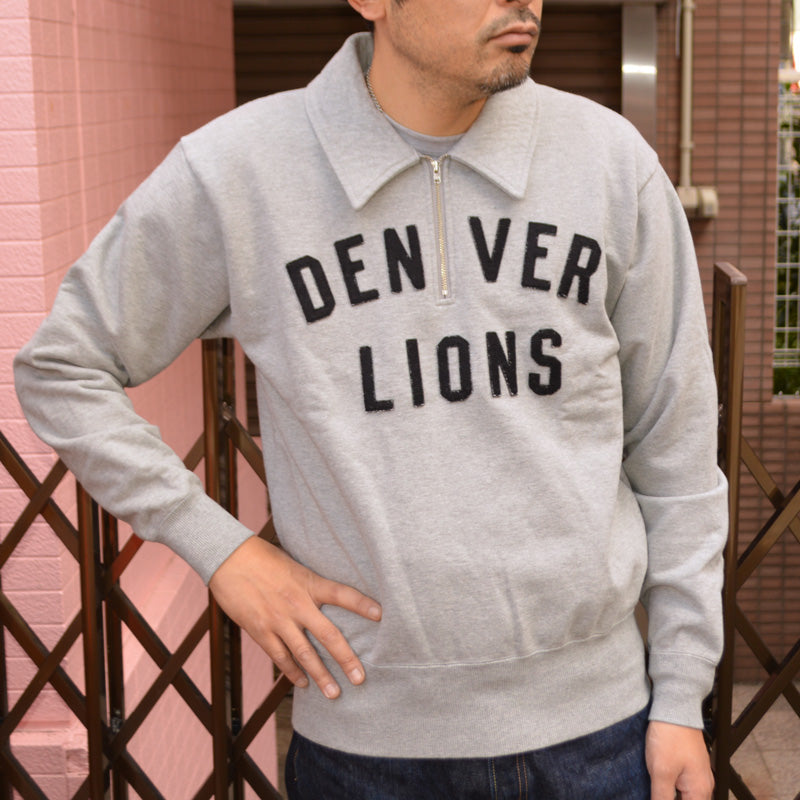 PHERROW'S "25W-PHZS1" Half Zip Sweatshirt