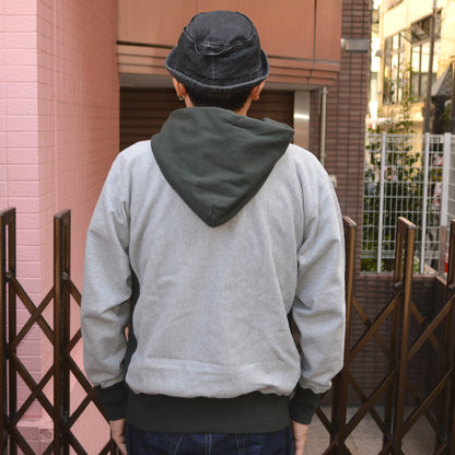 PHERROW'S "25W-PRHP-TT1" Two-tone Color Sweat Hooded Parka "USAFA"