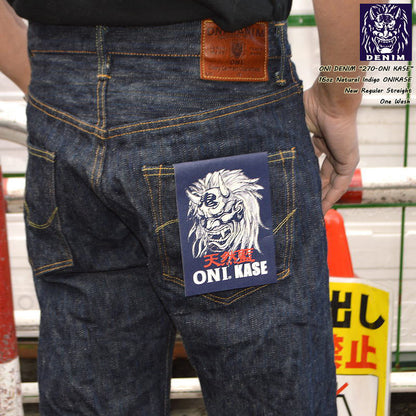 ONI DENIM "270-ONI KASE" 16oz Natural Indigo ONIKASE New Regular Straight