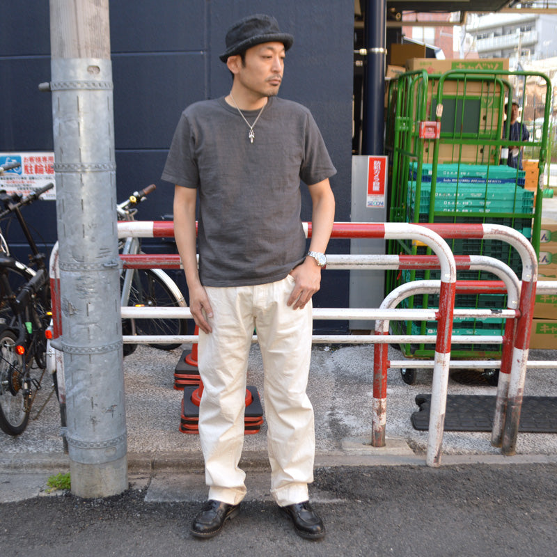ONI DENIM "271-ECRU" 12.4oz OrganicCotton Selvedge Denim Just Right Straight