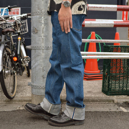 ONI DENIM "271-OFBD" 13.7oz Old Fade Blue Denim Just Right Straight