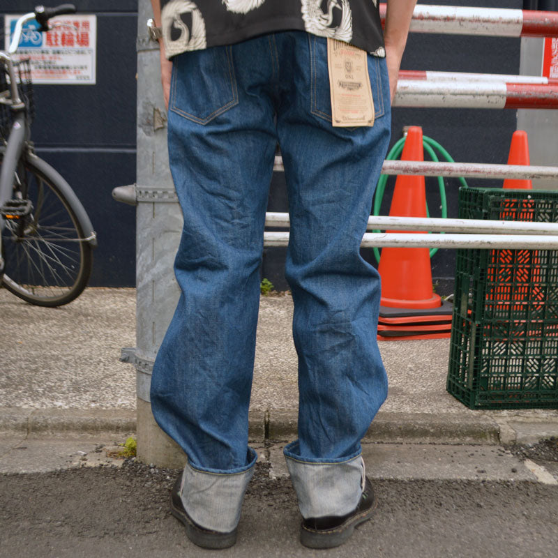 ONI DENIM "271-OFBD" 13.7oz Old Fade Blue Denim Just Right Straight