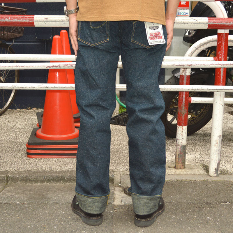 ONI DENIM "288CCD-GOLV" 15oz Crushed Concrete Denim Weft Olive