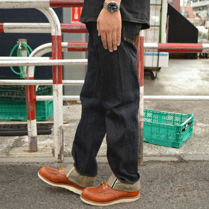 ONI DENIM、"288-GC15"、15oz Greencast Denim Regular Straight