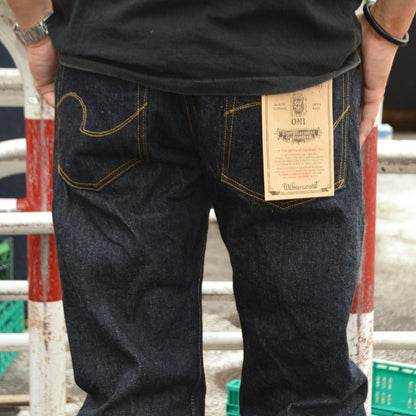 ONI DENIM、"288-GC15"、15oz Greencast Denim Regular Straight