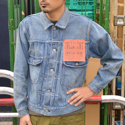 Black Friday!! 20%OFF!! FULL COUNT "2978-2102SS" 11.5oz Type 2 Denim Jacket "Dartford" (Super Smooth)