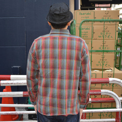 WAREHOUSE "Lot 3022 G" Flannel Shirts With Chinstrap
