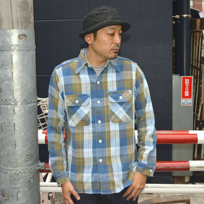 WARE HOUSE "Lot 3104 E" Flannel Shirts E