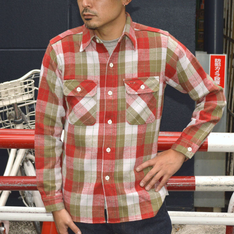 WARE HOUSE "Lot 3104 E" Flannel Shirts E