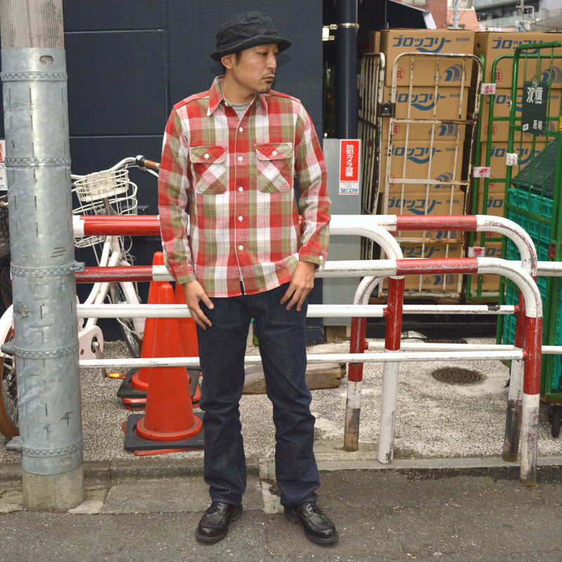 WARE HOUSE "Lot 3104 E" Flannel Shirts E