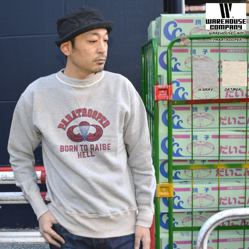 WAREHOUSE "401 PARATROOPER" Sweatshirt