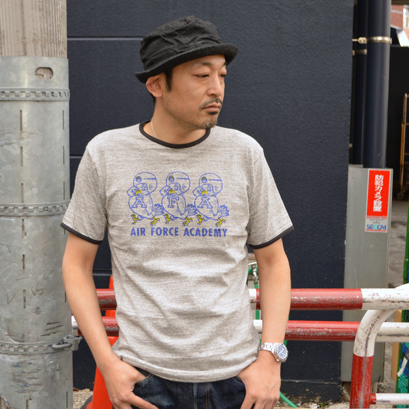 WAREHOUSE "4059 AFA" Ringer T-shirt