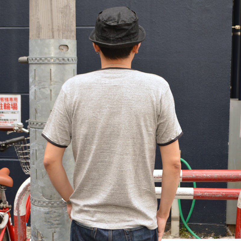 WAREHOUSE "4059 AFA" Ringer T-shirt