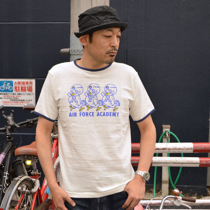 WAREHOUSE "4059 AFA" Ringer T-shirt