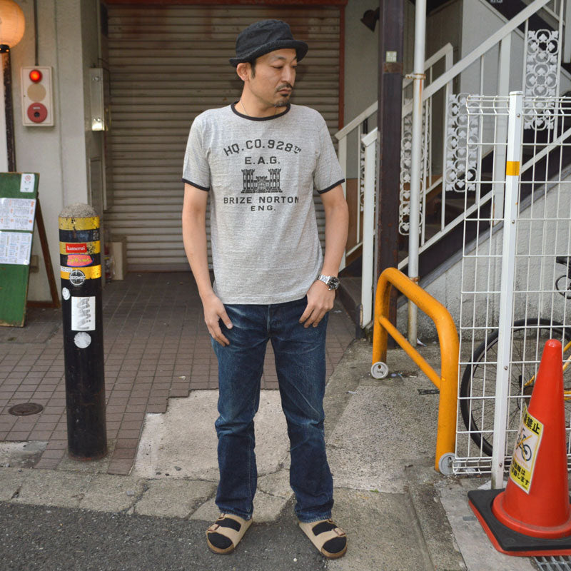 WAREHOUSE "4059 BRIZE NORTON" Ringer T-shirt