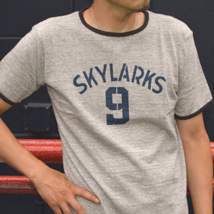 WAREHOUSE "4059 SKYLARKS" Ringer T-shirt