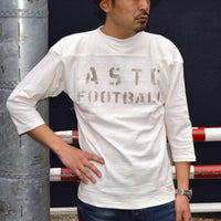 WAREHOUSE "4063 ASTC" 3/4 Sleeve Football T-shirt "ASTC"