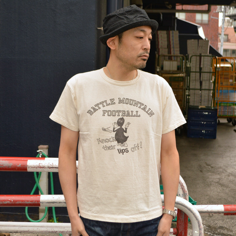 2ND-HAND (WAREHOUSE) "4064 BATTLE MOUNTAIN" Print T-shirt