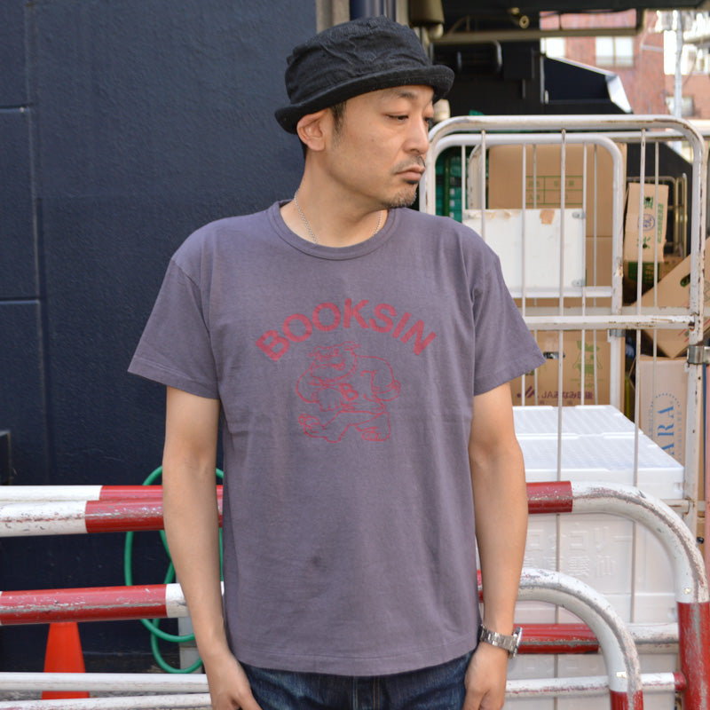 2ND-HAND (WAREHOUSE) "4064 BOOKSIN" Print T-shirt