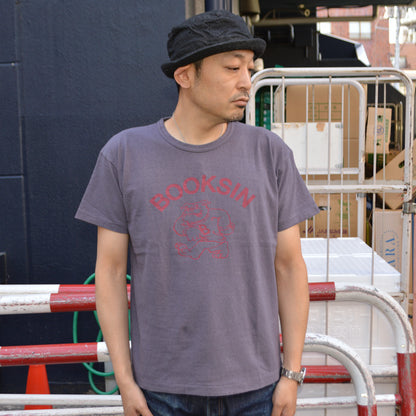 2ND-HAND (WAREHOUSE) "4064 BOOKSIN" Print T-shirt