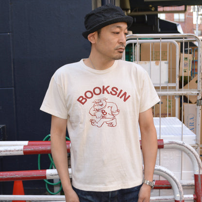 2ND-HAND (WAREHOUSE) "4064 BOOKSIN" Print T-shirt