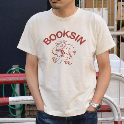 2ND-HAND (WAREHOUSE) "4064 BOOKSIN" Print T-shirt