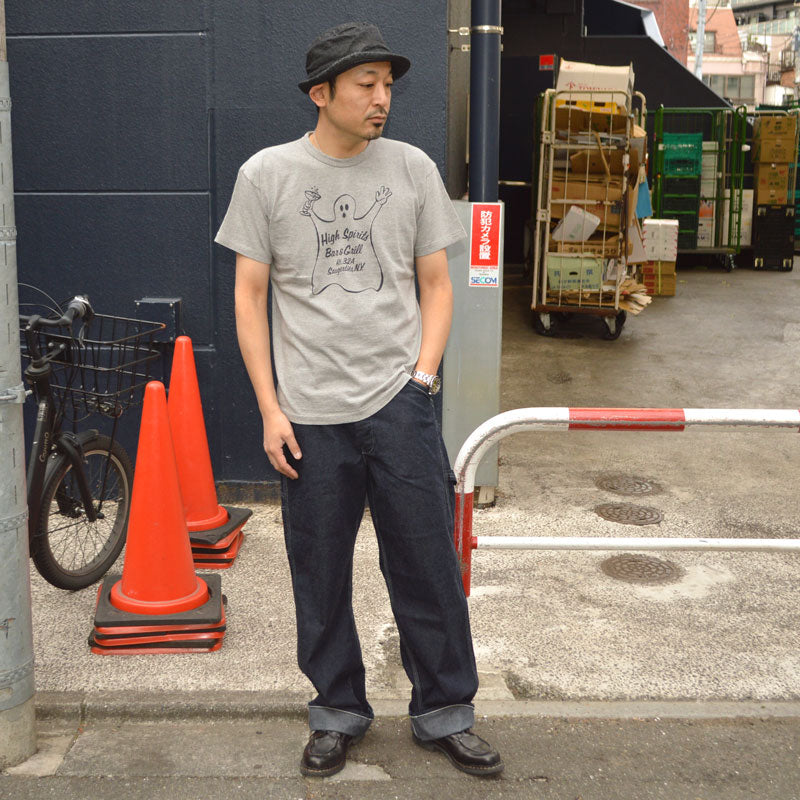 2ND-HAND (WAREHOUSE) "4064 HIGH SPIRITS" Print T-shirt