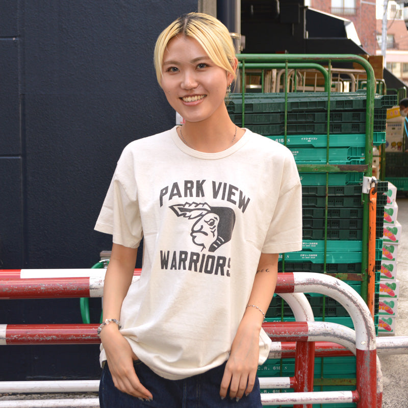 2ND-HAND (WAREHOUSE) "4064 PARK VIEW" Print T-shirt