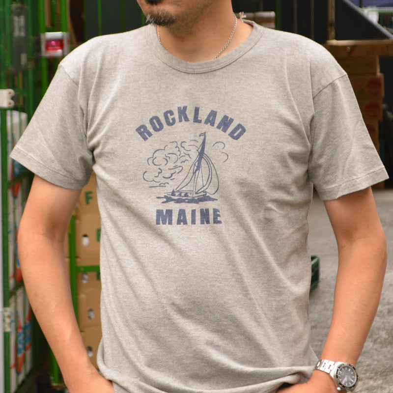 2ND-HAND (WAREHOUSE) "4064 ROCKLAND" Print T-shirt